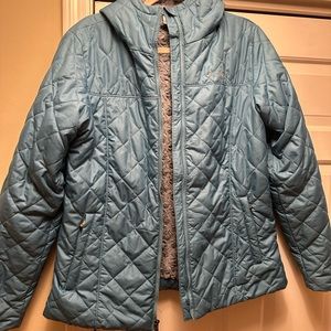 Women's Columbia Copper Crest Hooded Quilted Jacket - Teal